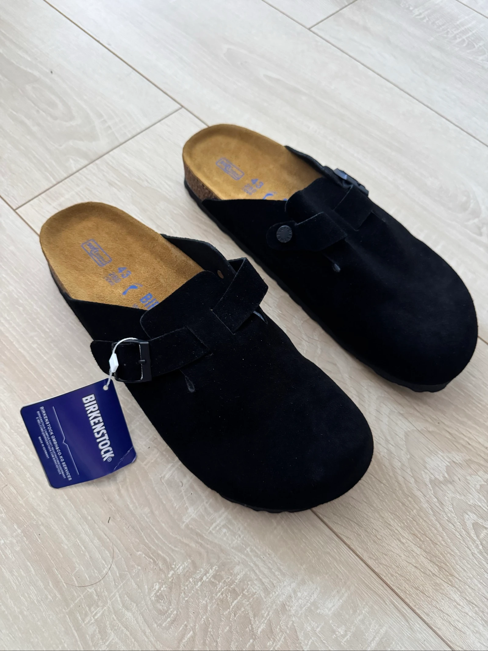 Birkenstock Boston Zwart Leer Maat 43 NIEUW – photo 4